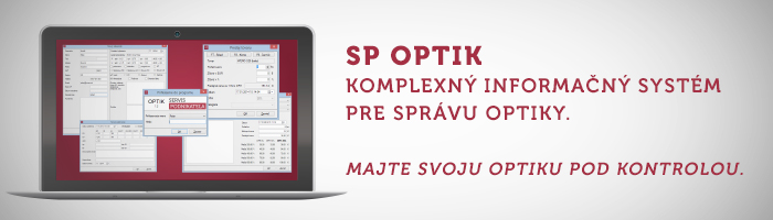 komplexný informačný systém pre správu optiky - SP OPTIK